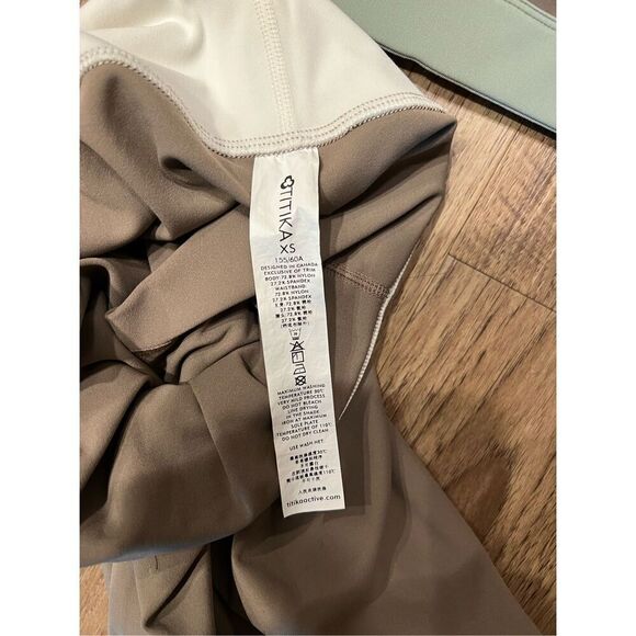 Titika Active Couture TERRENE High waist LEGGING & Bra Set  Gym workout Running - Picture 6 of 8